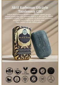 Resim Nesti Dante Luxury Black Aktif Karbon Vegan Gözenek Sabun 250 G 