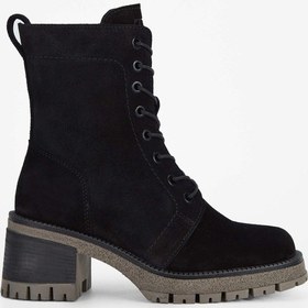 Resim Tamer Tanca Kadın Hakiki Deri Siyah Süet Casual Bot 775 8259 BN BOT SK23/24 Siyah 