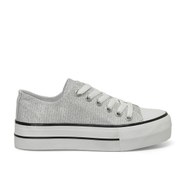 Resim Butigo 24S-048 4FX Gümüş Kadın Sneaker 