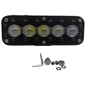 Resim Space Offroad Sis Lambası 2 X4 X 11,5cm Beyaz-sarı Gündüz Ledi Kırmızı / Lass384 