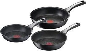 Resim Tefal Titanyum 6X UnlimitedOne İndüksiyon Tabanlı 20/24/28 Cm 3'lü Tava Seti - 2100116646 