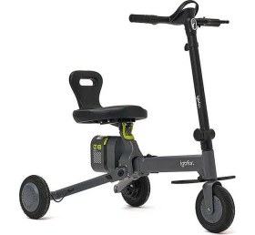 Resim Toyfest Igofor 3 Tekerlekli Katlanabilir Elektrikli Oturulabilir Scooter Gri EM301-G 