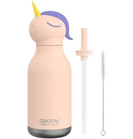 Resim Asobu Bestie Bottle Termos - Unicorn Çok Renkli 