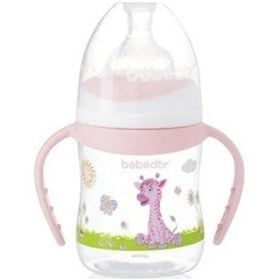 Resim Bebedor Ergonomik Geniş Ağızlı Polikarbonat Biberon 88322 Pembe 