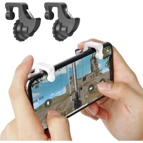 Resim One Pair Profesyonel Joystick Pubg Oyun Ateşleyici Aparat 2 ADET-(5775) 