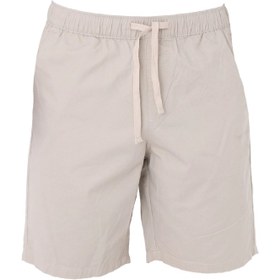 Resim Erkek Kanvas Şort Bej 