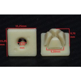 Resim Isuzu Vida Klipsi 286156340 10 Adet 