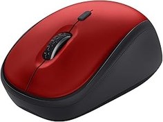Resim Trust 24550 Yvi+ Sessiz Kablosuz Optik Mouse - Kırmızı 