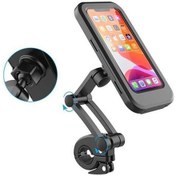 Resim Motosiklet/bisiklet Telefon Tutucu Su Geçirmez Mıknatıslı 