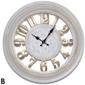 Resim Time Gold Salon Ofis Duvar Saati Camsız 46 Cm 
