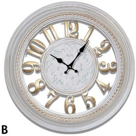Resim Time Gold Salon Ofis Duvar Saati Camsız 46 Cm 