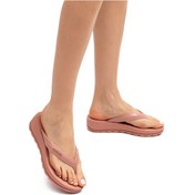 Resim Twigy Fabi Line Kadın Parmak Arası Terlik Pudra 35/40 DD0252 Pudra 
