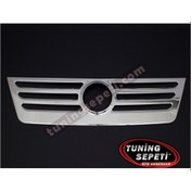 Resim Vw Caddy 2004 - 2009 Ön Panjur Fromlu Tek Parça Paslanmaz Çelik 