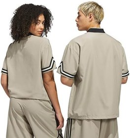 Resim adidas Originals Basketball Warm Up Top Erkek Tişört 