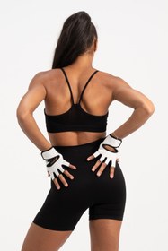 Resim iolafashion Hava Alan Yüksek Bel Dikişsiz (SEAMLESS) Biker Bisiklet Şort 