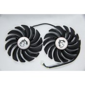 Resim power logıc Msı Gtx 1050 Tı Gamıng X 4g Fan Pld10010s12hh 3 Vida 4 Pin 95mm Ekran Kartı Fan 