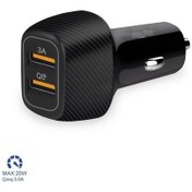 Resim Araç Şarjı 38w Hızlı Şarj Type-c - Usb Çıkışlı Çakmaklık Şarj Aleti 