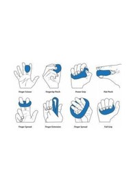 Resim Medikaltec Theraflex Putty El Egzersiz Hamuru Kırmızı Renk Orta 85 Gr 