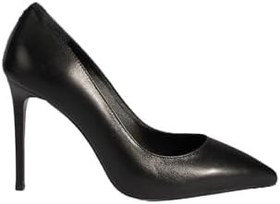 Resim Desa Kadın Siyah Deri Stiletto 40062, 40 