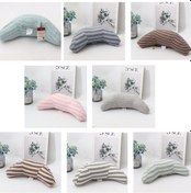 Resim Sones 2 Adet Çocuk Boyun Kafalık Rahat Omuz Kapak Araba Boyun Koruma Yastık Kahve Şeridi 