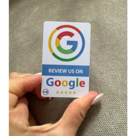Resim Aktap Google Review Card 5 Pack Nfc Google Review Card With Qr Code 