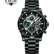 Resim Hanyang Gümüş Lıge Izle Erkekler Için Üst Marka Lüks Spor Saatler Aydınlık Su Geçirmez Kuvars Kol Saati Chronograph Erkek Saat Relogio Masculino (Yurt Dışından) 