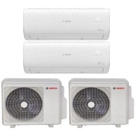 Resim Bosch Multi Split İnverter Klima 72000 Btu Dış (36+36) + 2 İç Ünite 24000 + 24000 Btu 