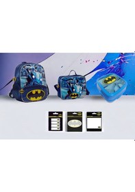 Resim Batman Anaokulu Çantası Seti Çok Renkli 