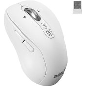 Resim Everest Eternal Usb Beyaz 2.4ghz Kablosuz Mouse 001 