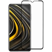 Resim Xiaomi Poco M3 Full Glue Tempered Full Cam Ekran Koruyucu Siyah (119750865) 