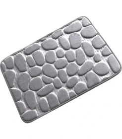 Resim Memory Kaydırmaz Banyo Paspası Gri 