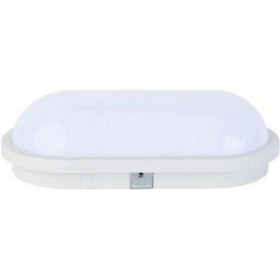 Resim Horoz Aydos 20w Oval Glop Led Armatür Beyaz 6400k Ip65 