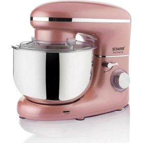 Resim Schafer 6 Hız Kademeli Premium Prochef Xl Stand Mikser 5 L Paslanmaz Çelik Hazne 1400W Güçlü Motor Rosegold + Onerous Mutfak Tartısı 
