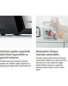 Resim Bosch Çok Fonksiyonlu Kompakt Mutfak Robotu, Hızlı ve Pratik Kullanım Sağlar 