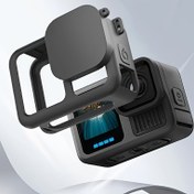 Resim For GoPro Hero13 Silikon Koruyucu Kılıf için, Lens Kapağı ve Askılı, Yüksek Kaliteli Spor Kamerası Koruma, Şık Koruyucu Ekipman 