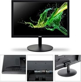 Resim RMZTECH 19" LED Monitör, HDMI , VGA Uyumlu, Dahili Hoparlör, Kumandalı Sesli ( Pc, Kayıt Cihazlarına Uyumlu) 