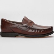 Resim Cabani Hakiki Deri Kahverengi Erkek Günlük Ayakkabı Kahverengi 