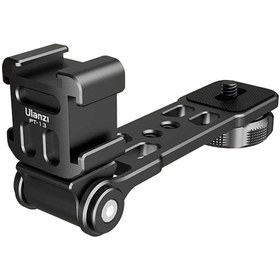 Resim Ulanzi PT-13 Üçlü Hot Shoe Bağlantı Aparatı Metal 