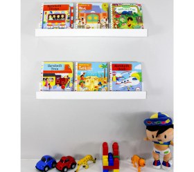 Resim CARNİELLA PAVİA Montessori̇ Kitaplık- Çocuk Duvar Rafı Tekli̇ 