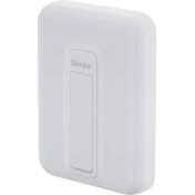 Resim Benks Magsafe Powerbank Benks MP09 Magnetik Standlı Ince Tasarımlı Powerbank 6000MAH 5W Beyaz 