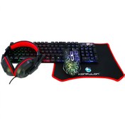 Resim Konfulon GY102 Türkçe Q RGB Işıklı Gaming Klavye Mouse MousePad Oyuncu Kulaklığı 4in1 Set Konfulon GY102 Türkçe Q RGB Işıklı Gaming Klavye Mouse MousePad Oyuncu Kulaklığı 4in1 Set