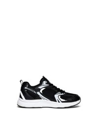 Resim Tonny Black Siyah Faylon Taban Bağcıklı Spor Ayakkabı Siyah | Unisex 