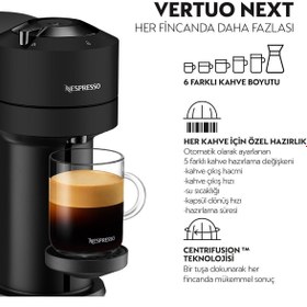 Resim Nespresso Vertuo Next Kahve Makinesi, Mat Siyah 