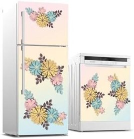 Resim Buzdolabı Ve Bulaşık Makinesi Takım Sticker 0319 