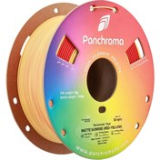 Resim Polymaker Panchroma PLA Dual Filament Mat Gündoğumu (Kırmızı - Sarı) - 1 kg 1.75mm 