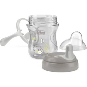 Resim Chicco Yarı Yumuşak Uçlu Alıştırma Bardağı 6+ Ay 200 ml Unisex (2 Adet) 