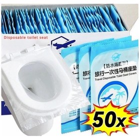 Resim Gen-of Klozet Kapağı Örtüsü 50 Li Şeffaf 