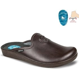 Resim Ceyo Erkek Terlik 9933-7 Kahve 