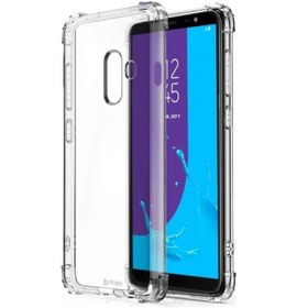 Resim Blogy Galaxy J8 İle Uyumlu Crystal Fit Kılıf Crystal Clear 