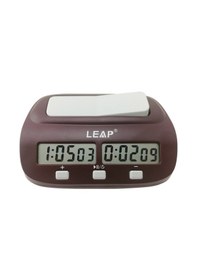 Resim Profesyonel Dijital Satranç Saati Geri Sayım Satranç Zamanlayıcısı Alarmlı Elektronik Tahta Oyunu Yarışması Usta Turnuvası 